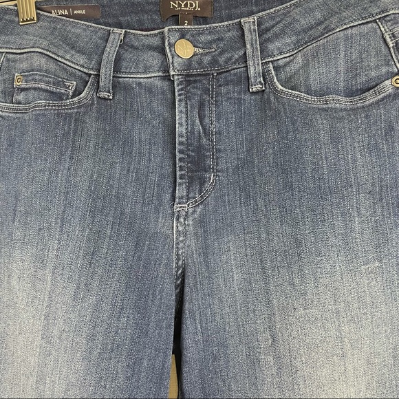 NYDJ Alina Ankle Jean with Hem 2 - Picture 7 of 9